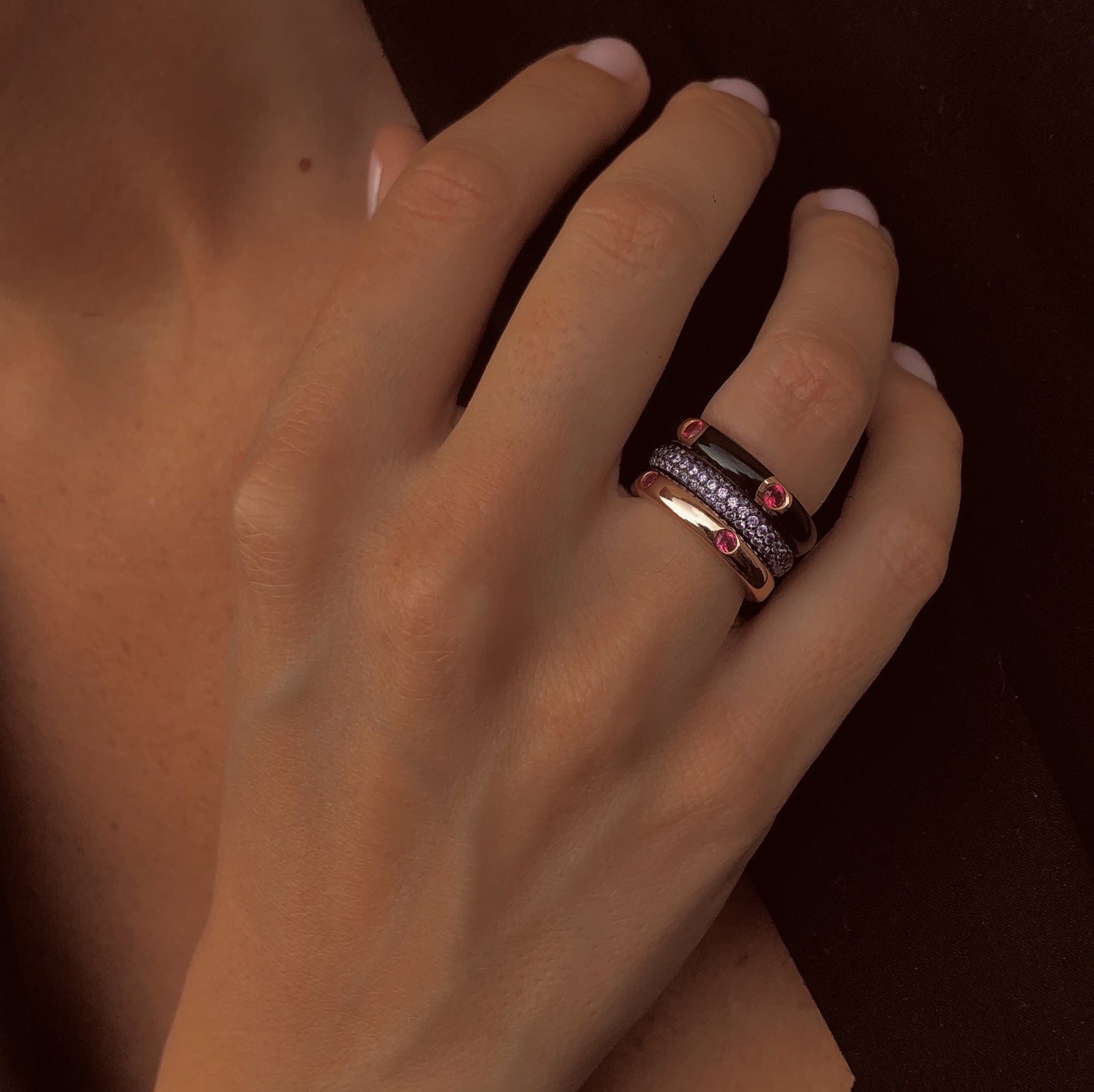 Composition de bagues Les Favorites