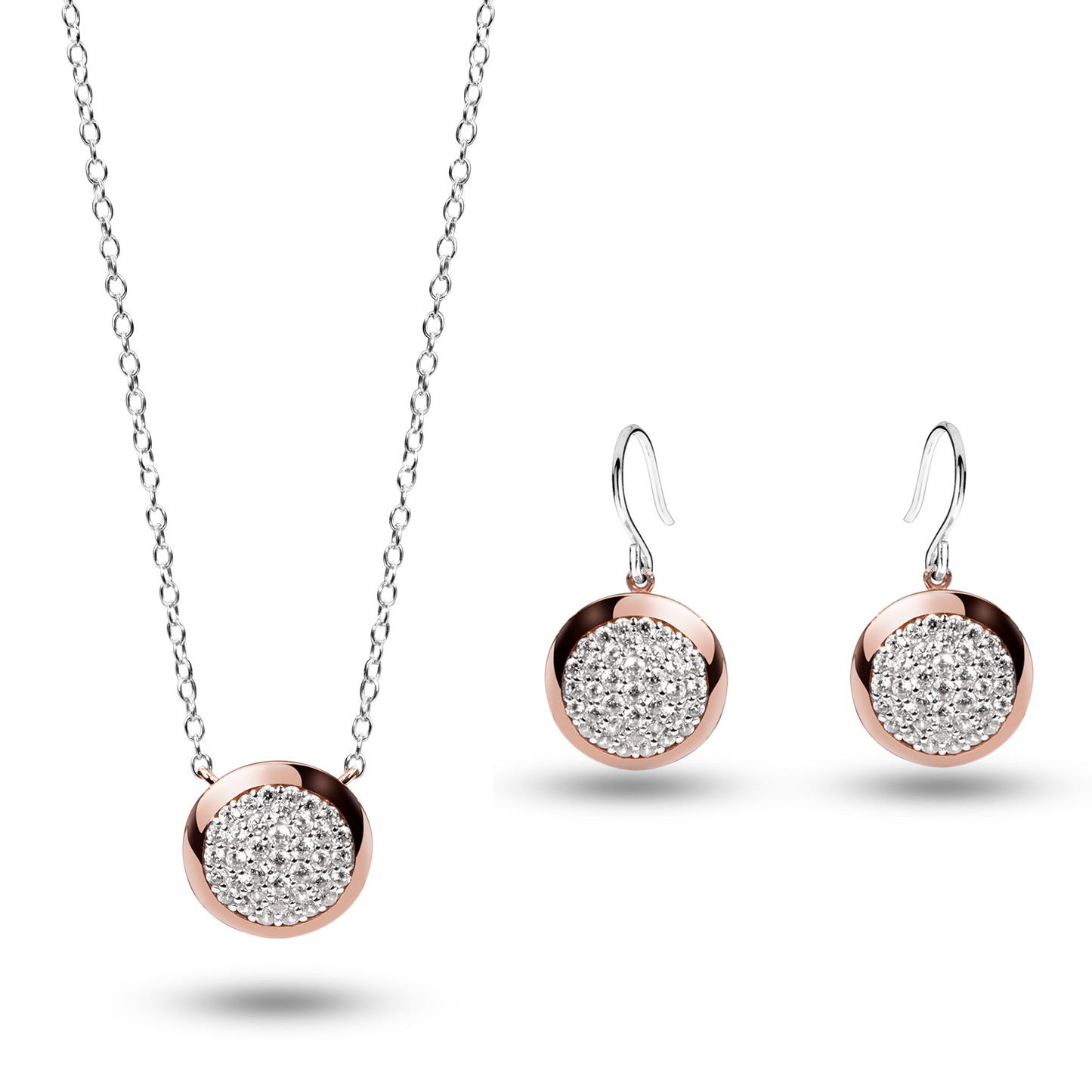Set de collier et boucles d'oreilles Les Favorites