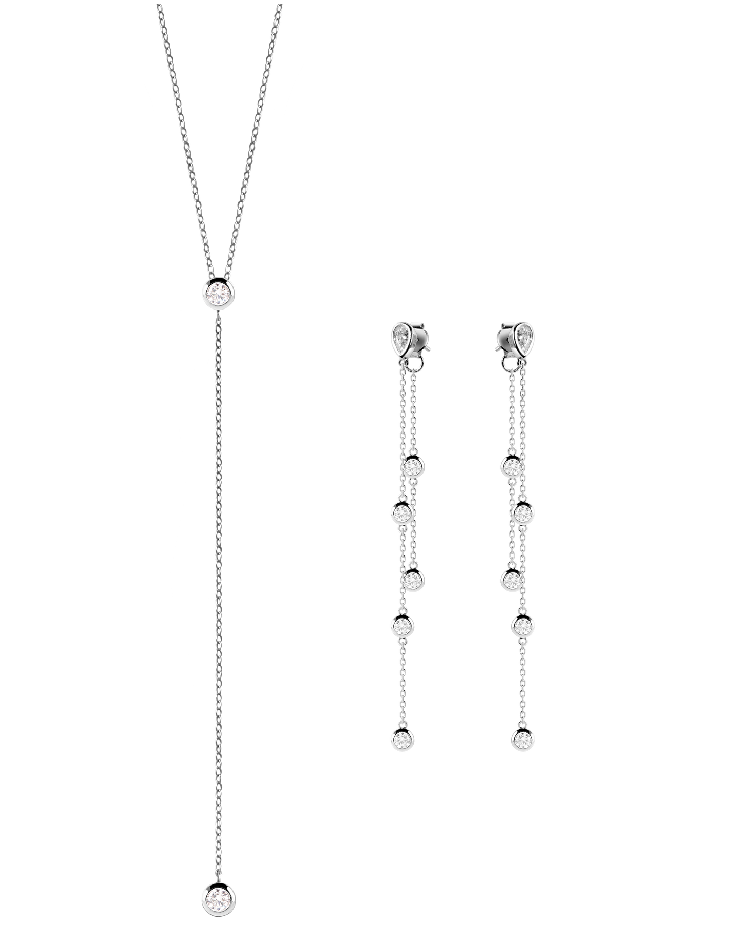 Les Favorites necklace and earrings set