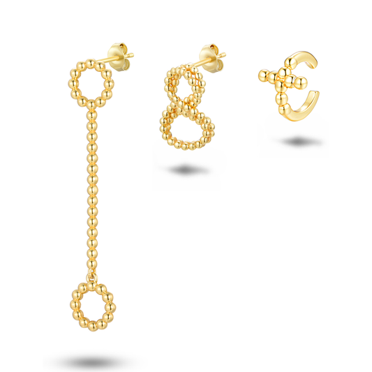 Composition of Les Favorites earrings